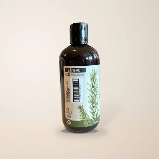 Reverso de la botella RA’IZ